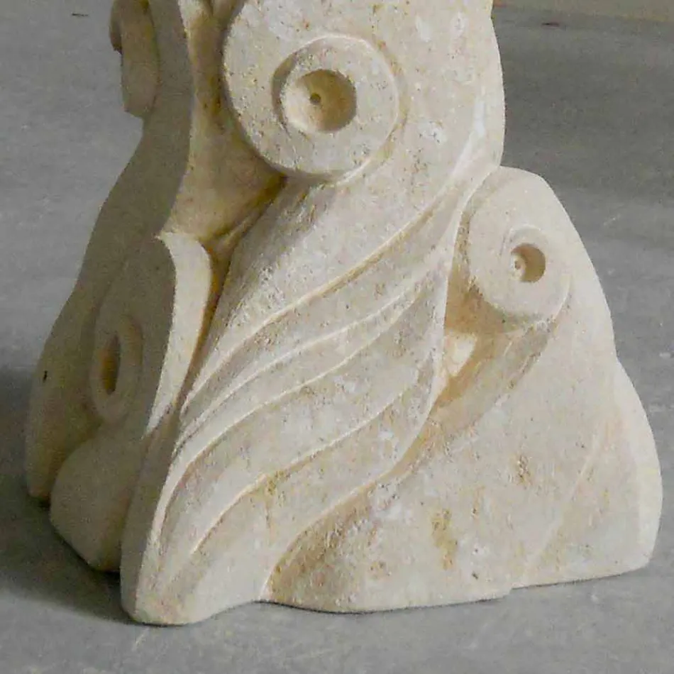 kamienny stół ze szkła Top Design Giasone Viadurini