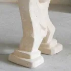 kamienny stół jadalny i nowoczesny design kryształ Medusa Viadurini