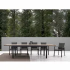 Stół do jadalni na zewnątrz z rozkładanym blatem do 300 cm - Duffle Viadurini