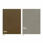 Nowoczesny składany stół z drewna i metalu Made in Italy - Menelao Viadurini