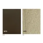 Nowoczesny składany stół z drewna i metalu Made in Italy - Menelao Viadurini