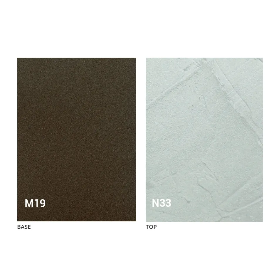 Nowoczesny składany stół z drewna i metalu Made in Italy - Menelao Viadurini