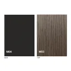 Okrągły rozkładany stół do jadalni z drewnianym blatem Made in Italy - Crodino Viadurini