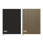 Okrągły rozkładany stół do jadalni z drewnianym blatem Made in Italy - Crodino Viadurini