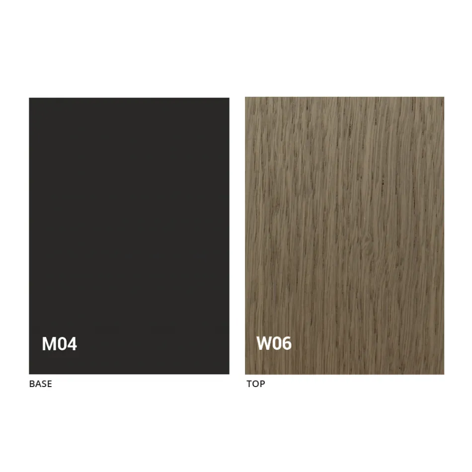 Okrągły rozkładany stół do jadalni z drewnianym blatem Made in Italy - Crodino Viadurini