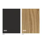 Okrągły rozkładany stół do jadalni z drewnianym blatem Made in Italy - Crodino Viadurini