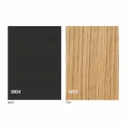 Okrągły rozkładany stół do jadalni z drewnianym blatem Made in Italy - Crodino Viadurini