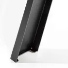 Okrągły stół do jadalni z możliwością przedłużenia do 370 cm z drewna i metalu - Caimano Viadurini