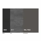 Okrągły rozkładany stół do jadalni z ceramiki Laminam Made in Italy - Lupetto Viadurini