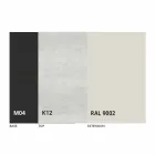 Okrągły rozkładany stół do jadalni z ceramiki Laminam Made in Italy - Lupetto Viadurini