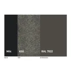 Okrągły rozkładany stół do jadalni z ceramiki Laminam Made in Italy - Lupetto Viadurini