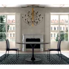 Okrągły stół do jadalni z laminowanym blatem Made in Italy – dolary Viadurini