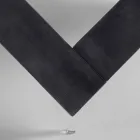 Okrągły stół z drewna ze szklanym blatem Bao, nowoczesny design Viadurini