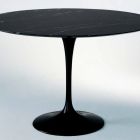 Okrągły stół do jadalni z marmuru i malowanego aluminium Made in Italy - Superb Viadurini
