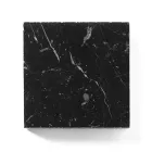 Okrągły stół do jadalni ze szkła ceramicznego i metalu Made in Italy - Alfero Viadurini