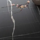 Okrągły stół do jadalni z metalu i laminowanego Hpl Made in Italy - Bastiano Viadurini