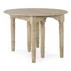 Okrągły Stół do Jadalni Rozkładany do 272 cm z Drewna Homemotion - Guglio Viadurini