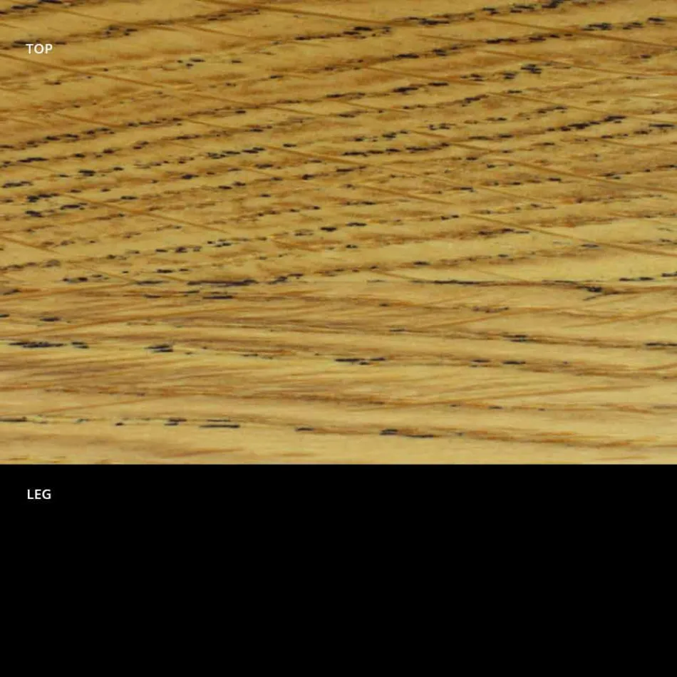 Okrągły stół do jadalni z blatem z cienkiego forniru Made in Italy - dolary Viadurini