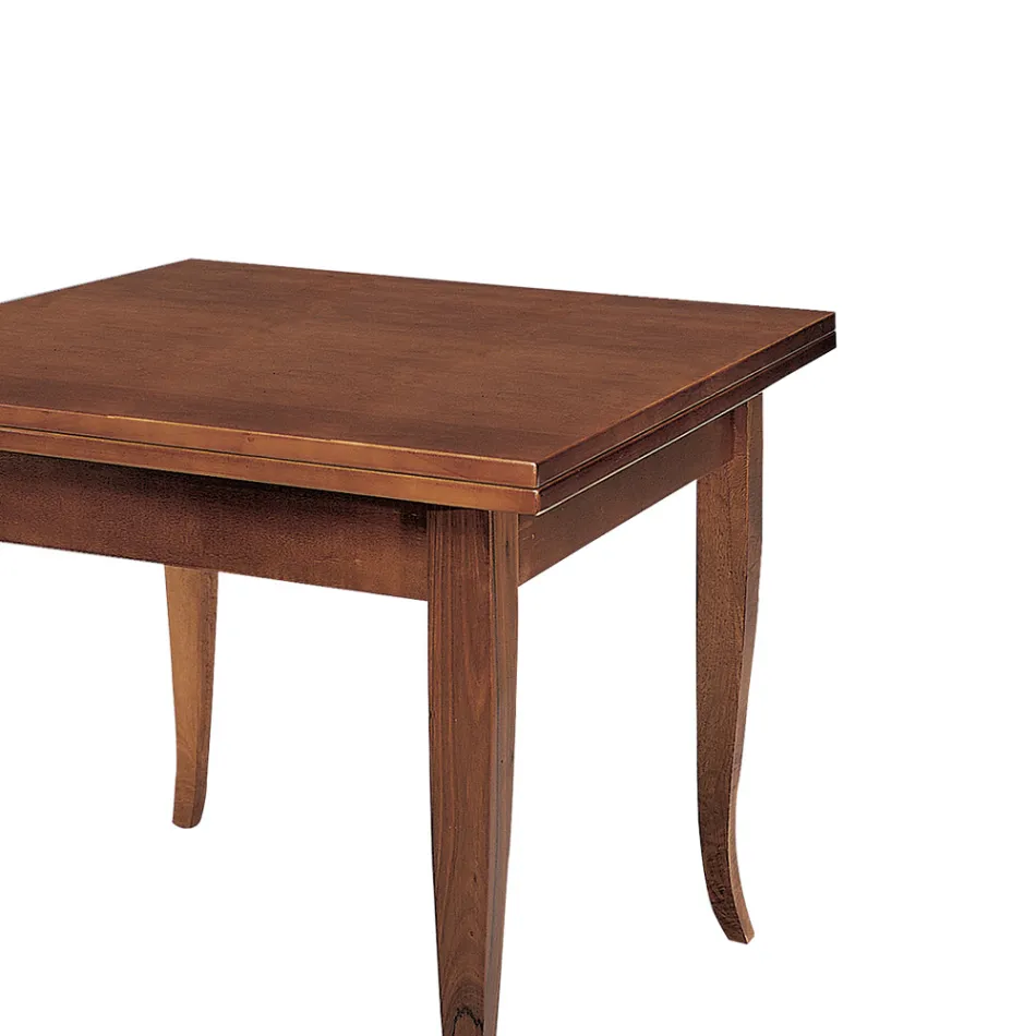 Stół do salonu z możliwością rozłożenia do 200 cm Made in Italy - Panas Viadurini