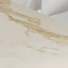 Naprawiony stół do salonu z drewnianą podstawą Made in Italy - Equatore Viadurini