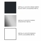 Rozkładany stół designerski do 294 cm z drewna i metalu Made in Italy - Nuzzo Viadurini