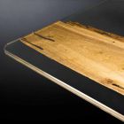 delfinów drewnianym stole projektowania i Wenecji szkła weneckiego Viadurini