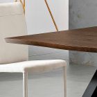 Stół projektowy z litego drewna produkowanego we Włoszech, Wilmer Viadurini