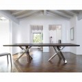 Nowoczesny design drewniany stół 270x120cm wykonany we Włoszech