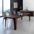 Nowożytnego projekta drewniany stół handmade w Włochy drewnie