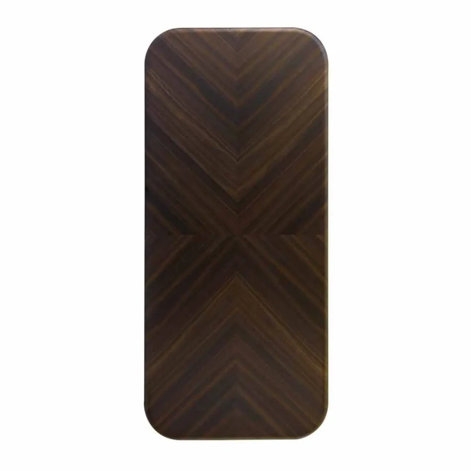 Nowożytnego projekta drewniany stół handmade w Włochy drewnie Viadurini