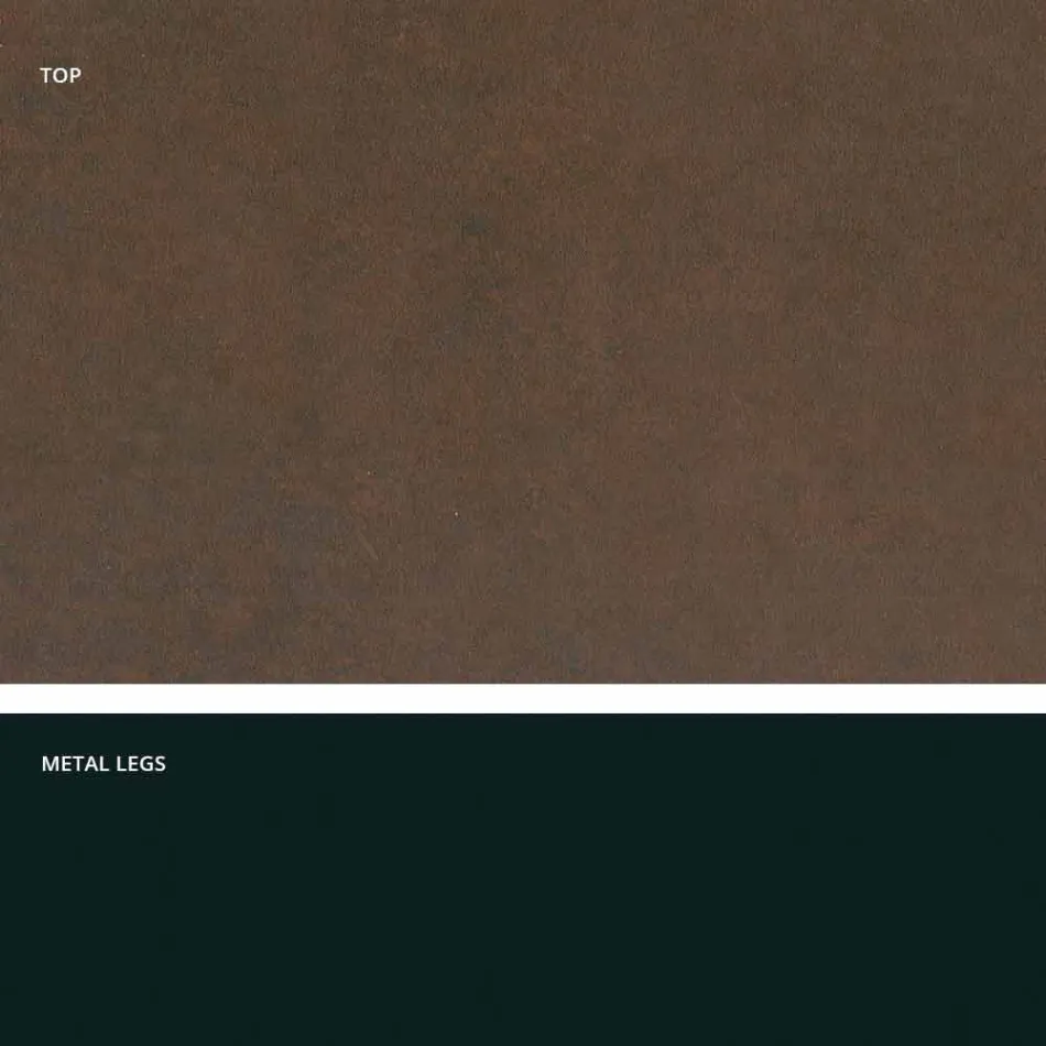 Nowoczesny stół ze szkła ceramicznego wykonany we Włoszech, Clark Viadurini