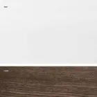 Wysuwany stół wykonany ze szkła i litego drewna wyprodukowanego we Włoszech, Dimitri Viadurini