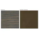 Naprawiono stół do salonu z litego drewna z centralnym cokołem - Luuk Viadurini