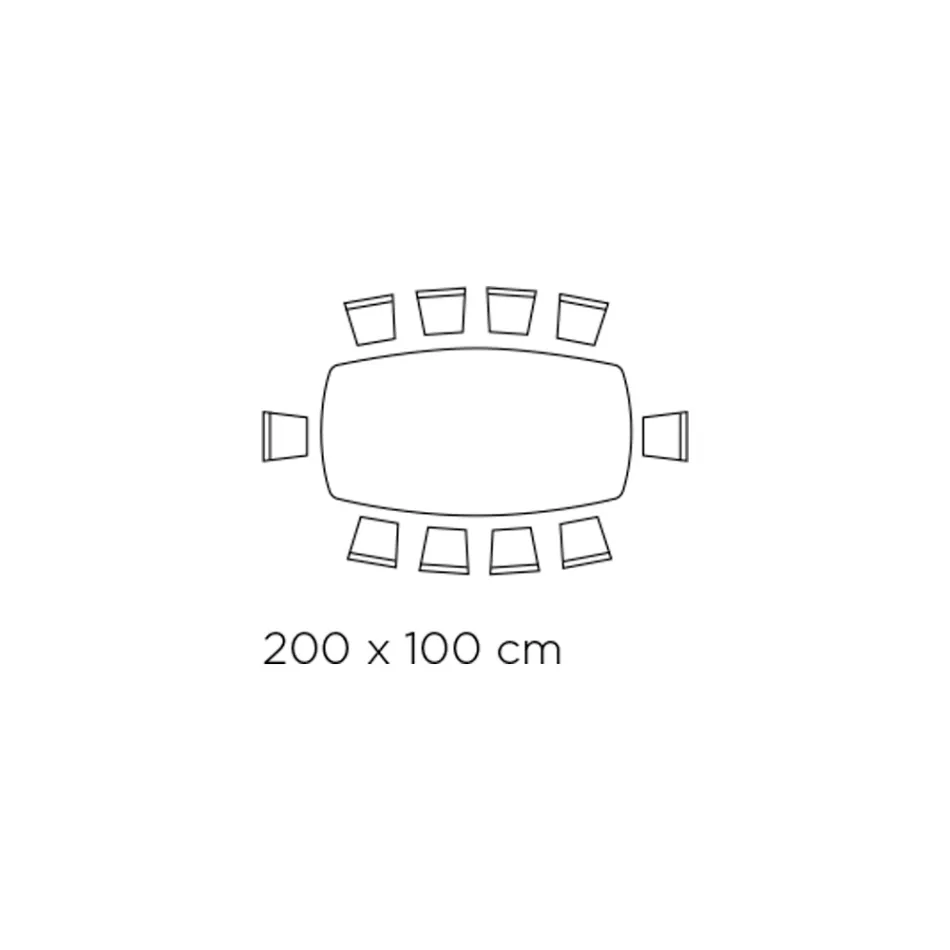 Naprawiono stół z bardzo przezroczystego szkła i popiołu Wyprodukowano we Włoszech - północ Viadurini