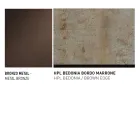 Stół ogrodowy z aluminiowym siedziskiem Made in Italy - Plinto by Varaschin Viadurini