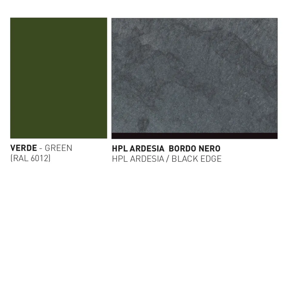 Stół ogrodowy z aluminiowym siedziskiem Made in Italy - Plinto by Varaschin Viadurini