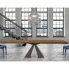 Nowoczesny drewniany stół z możliwością rozciągnięcia do 300 cm Made in Italy - Dalmatyńczyk Viadurini