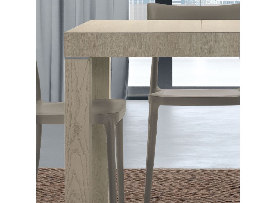 Laminowany drewniany stół z możliwością rozciągnięcia do 470 cm Made in Italy – Gordito Viadurini