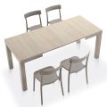 Rozkładany stół z drewna laminowanego do 470 cm Made in Italy - Gordito