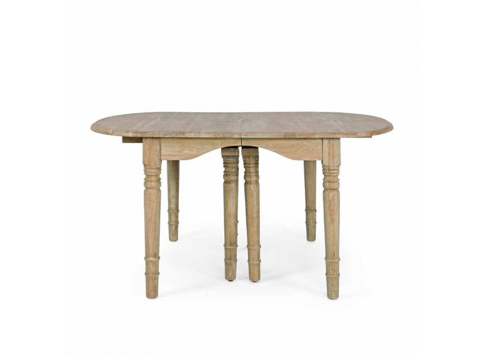 Rozkładany stół z litego drewna do 382 cm Homemotion - Brindisi Viadurini