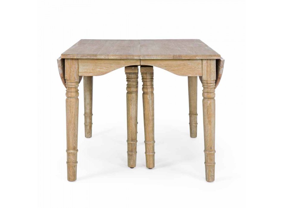 Rozkładany stół z litego drewna do 382 cm Homemotion - Brindisi Viadurini