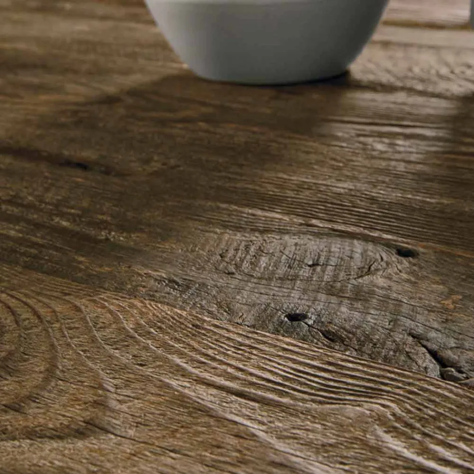 Stół z litego drewna wykonany we Włoszech Zerba Viadurini