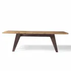 Nowoczesny design naturalnego drewna olchowego z litego drewna, Antonio Viadurini