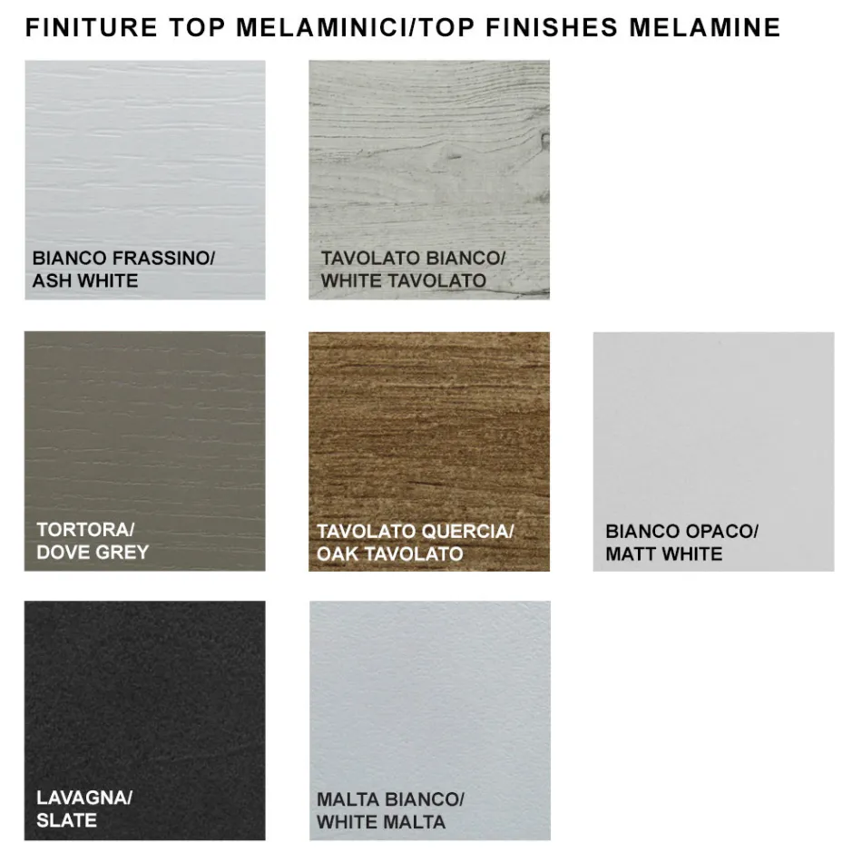 Rozkładany drewniany stół z melaminy do 470 cm Wyprodukowano we Włoszech – Gordito Viadurini