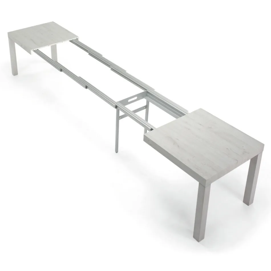 Rozkładany drewniany stół z melaminy do 470 cm Wyprodukowano we Włoszech – Gordito Viadurini