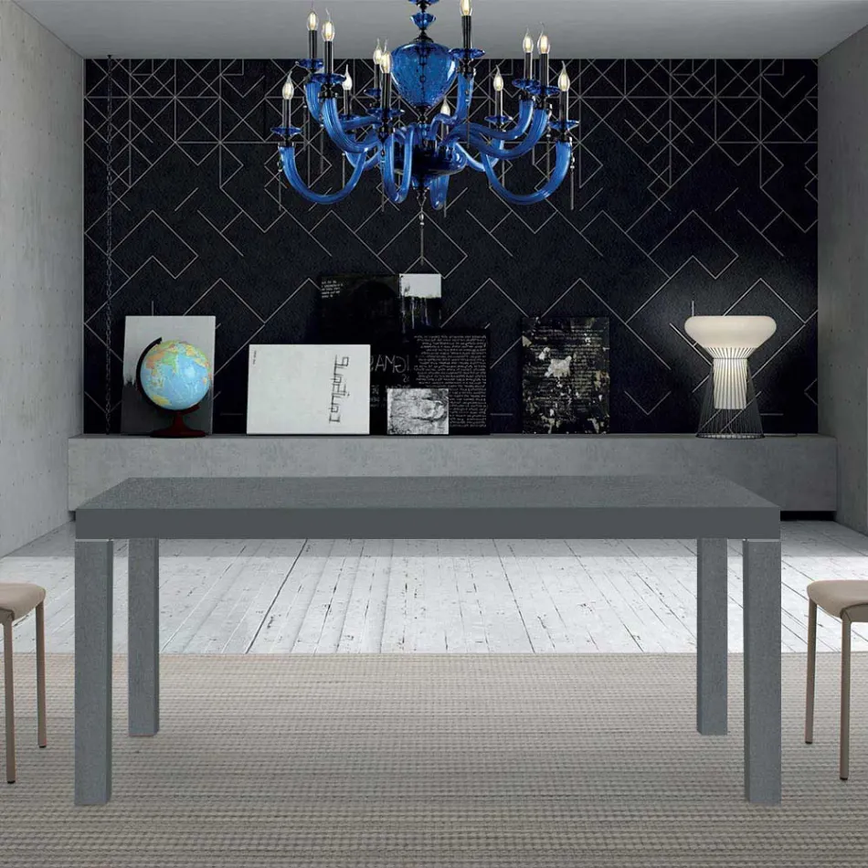 Rozkładany drewniany stół z melaminy do 470 cm Wyprodukowano we Włoszech – Gordito Viadurini