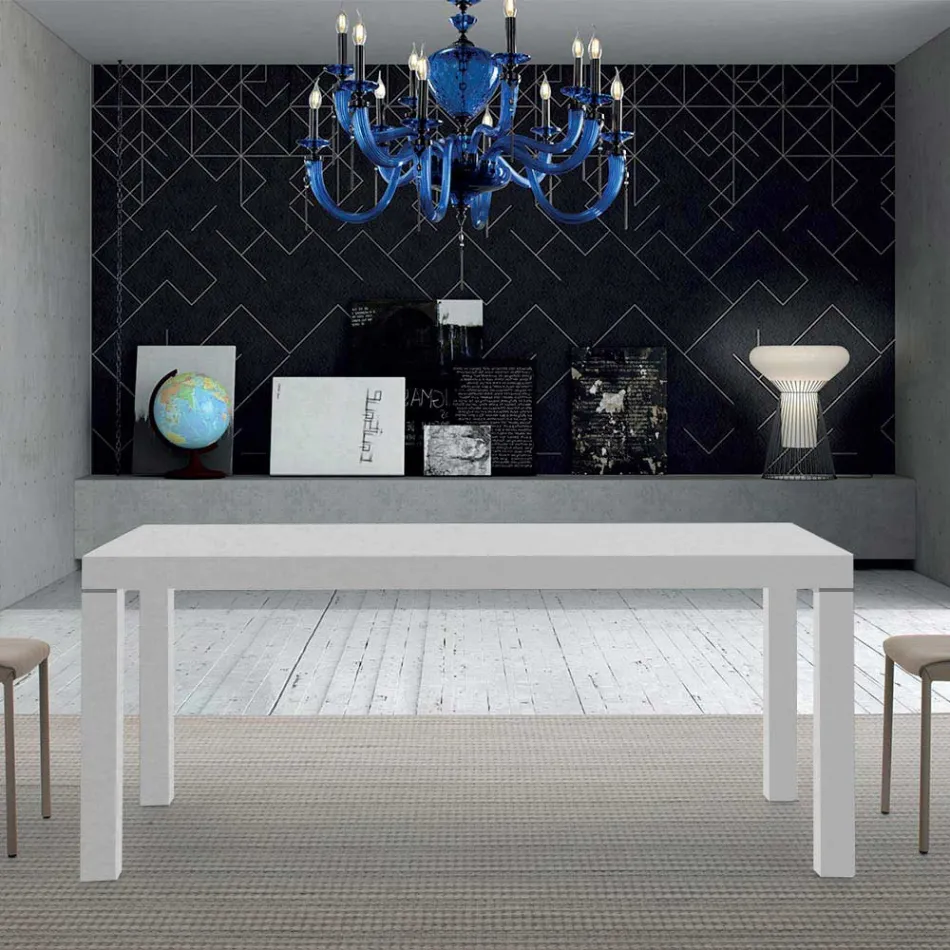 Rozkładany drewniany stół z melaminy do 470 cm Wyprodukowano we Włoszech – Gordito Viadurini