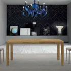 Rozkładany drewniany stół z melaminy do 470 cm Wyprodukowano we Włoszech – Gordito Viadurini