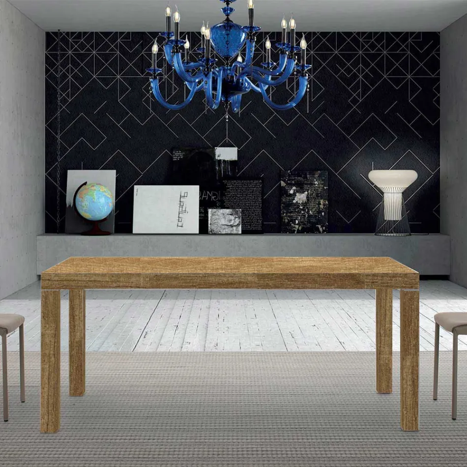 Rozkładany drewniany stół z melaminy do 470 cm Wyprodukowano we Włoszech – Gordito Viadurini