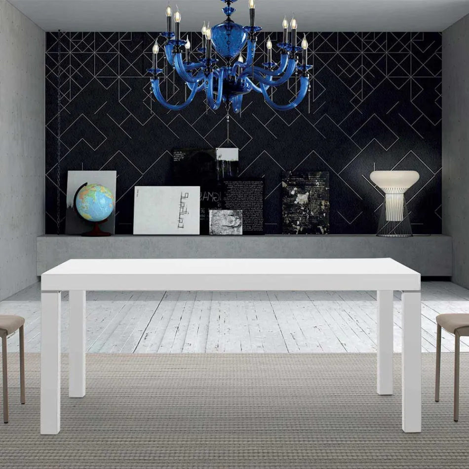 Rozkładany drewniany stół z melaminy do 470 cm Wyprodukowano we Włoszech – Gordito Viadurini